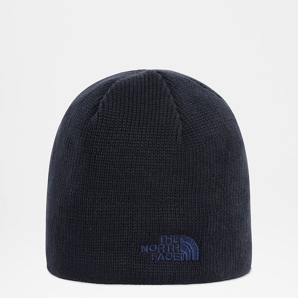 The North Face Beanies Mens Australia - The North Face Bones Recycled Navy (DCY-146235)